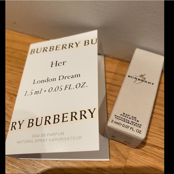 Burberry Other - NWT Burberry 2-pack sample scents- Her&My Burberry